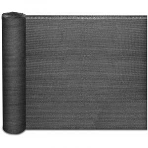 Couverture de clôture Anti regard Ultra résistant Marius Gris anthracite 100 cm x 15 m