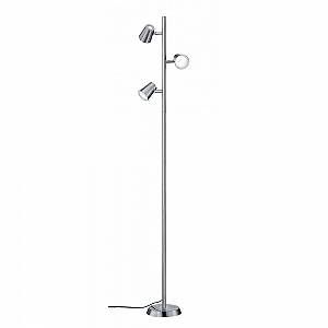 Trio Lampadaire 3 lampes led Narcos Nickel Acier 473190307