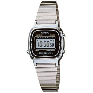 Casio LA-670W - Montre mixte avec bracelet en acier