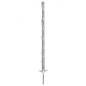 Kerbl Piquet cloture en plastique appui-pied double (x5)