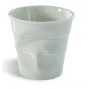 Image de Revol Gobelet à cappuccino Froissé en porcelaine (18 cl)