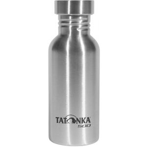 Tatonka Steel Bottle Premium - Gourde taille 0,5 l, gris