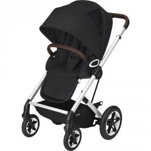 Image de Cybex Poussette 4 roues talos s lux sylver/deep black - Noir