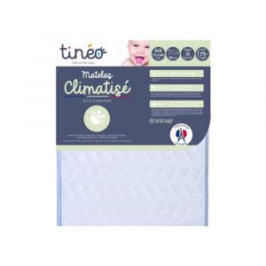 Tin&eacute;o Matelas b&eacute;b&eacute; climatis&eacute; - 70 x 140 cm - Epaisseur 11 cm