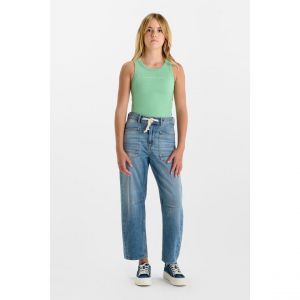 Le Temps des Cerises Jeans loose, large MONTICEL, longueur 34 bleu Alma