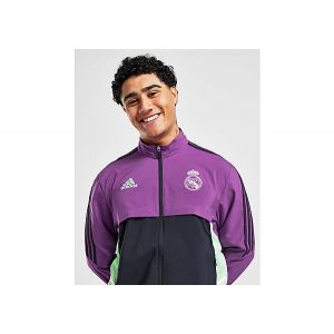 Adidas Real Madrid Veste d'Entraînement Presentation Condivo 22 - Violet/Bleu Marine, pointure Medium - Violet - Taille Medium