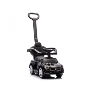 Milly Mally Porteur à pousser MERCEDES C-Class Deluxe Noir