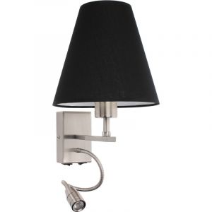 Image de britop Lighting Applique murale Relax Noir/Nickel mat SP 5735127