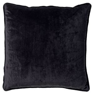 Image de Dutch Decor Housse de coussin noir en velours-60x60 cm uni