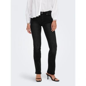 Only ONLWAUW HW Flared BJ1097 Noos Jeans, Washed Black, XS/30 aux Femmes