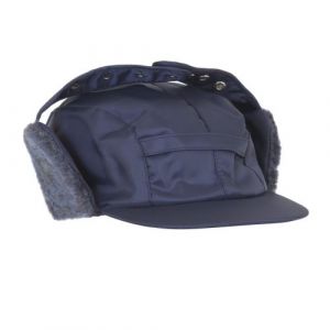Chapeau style trappeur imperméable avec cache-oreilles - Homme (60 cm) (Bleu marine) - UTHA368