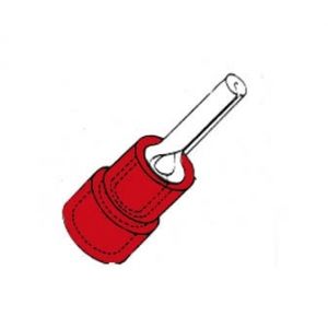 Perel Cosse femelle cylindrique rouge