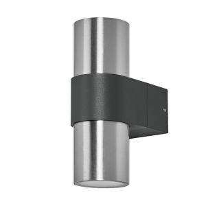 Ledvance Applique d'extérieur ENDURA Classic Rotary Updown GU10, noir, culot GU10 (max 5W chacun), peut être équipée d'une lampe normale ou intelligente, tête directionnelle, protection IP44