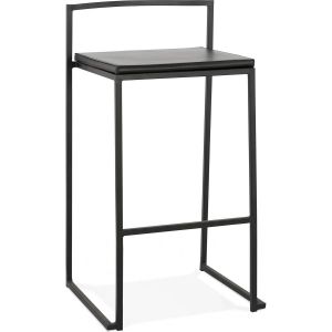 Kokoon Design Tabouret de bar design caro mini - Noir