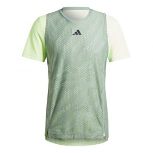 Adidas Mesh Pro T-shirt Hommes - Vert Clair, Jaune Lemon