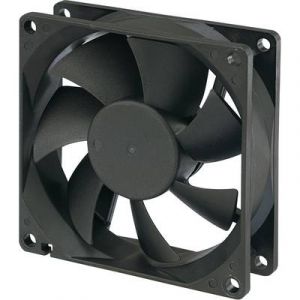 Tru Components Ventilateur axial 189140 24 V/DC 57 m&sup3;/h (L x l x h) 80 x 80 x 25 mm 1 pc(s)