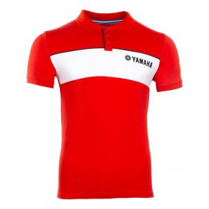 Image de Yamaha Polo Outsiders rouge/blanc - S