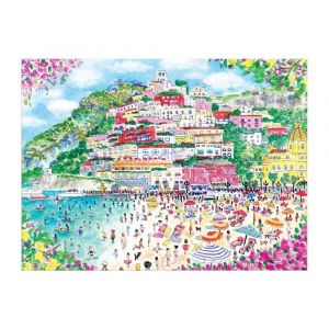 Galison Puzzle 1000 pièces : Michael Storrings &#8211; Côte d'Italie