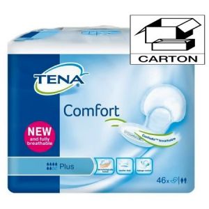 Tena Comfort Confioair Plus - Carton 92 protections anatomiques