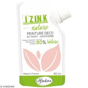 Aladine Peinture déco Izink Nature rose boudoir - 80 ml