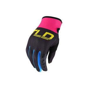 Troy Lee Designs Gants femme GP - black/yellow - SM