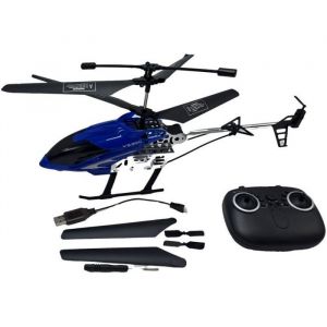 Revell H&eacute;licopt&egrave;re t&eacute;l&eacute;command&eacute; - Fleg Devil III - Bleu - Rechargeable USB - Pour enfants &agrave; partir de 8 ans