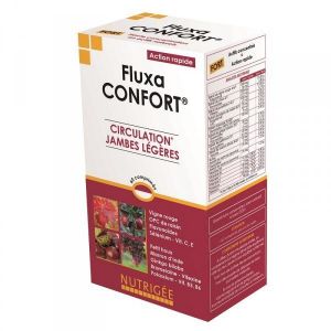 Nutrigée Fluxa Confort - Circulation jambes légères, 60 comprimés