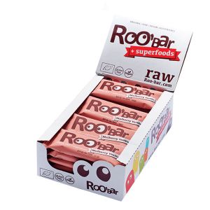 Roo'bar Raw Energy Bar Mulberry And Vanilla 30 G X 20