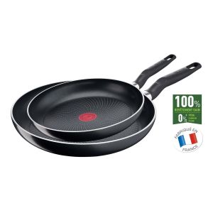 Tefal Lot de 2 poêles noires START EASY