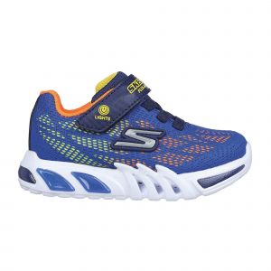 Skechers Baskets basses lumineuses Flex-Glow Elite Bleu - Couleur Bleu - Taille 22