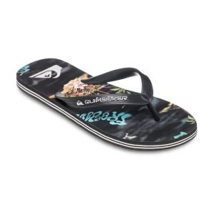 Quiksilver Molokai Art 25 - Tongs pour Homme Noir - Taille 40