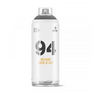 Bombe de peinture MTN 94 - Noir mat Ral 9011 - 400ml