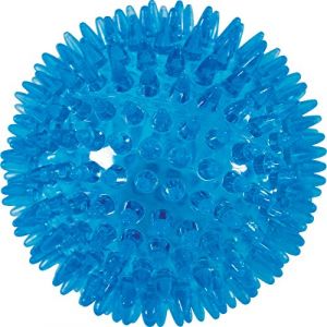 Zolux Jouet TPR balle picot "Pop" - turquoise - 13 cm