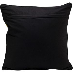 Kare Design Art Line Coussin Orange, Multicolore, 50 x 50 cm, Housse Amovible avec Fermeture &eacute;clair, Coussin d&eacute;coratif avec Rembourrage, Coussin d&eacute;coratif, Coussin de canap&eacute;