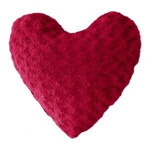 Image de Coussin Coeur Himalaya Rouge