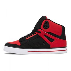 DC Shoes Bakets Montantes Pure Homme - Red, Red - Taille 44.5
