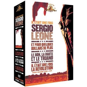 Coffret Sergio Leone - Le bon, la brute et le truand + Et pour quelques dollars de plus + Il &eacute;tait une fois la r&eacute;volution