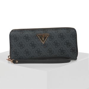 Image de Guess Portefeuille LAUREL II SLG LARGE ZIP AROUND Noir - Taille Unique