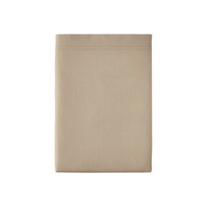 Essix Drap Plat, Percale de Coton, Lin, 240x300 cm