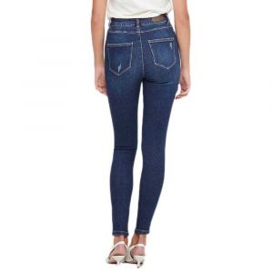 Only Mila Life High Waist Skinny Ankle Bk374 31 Dark Blue Denim - Dark Blue Denim - 31