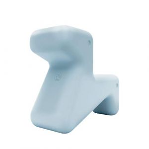 Alessi Tabouret enfant Doraff / Polyéthylène - Multiposition bleu en matière plastique