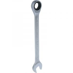 BRILLIANT TOOLS BT013717 Clés polygonales à cliquet, 17 mm [Powered by KS TOOLS]