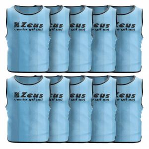 Zeus Lot de 10 Bavoir d'entraînement Sky