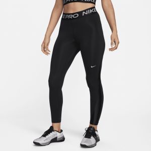 Nike Training Pro Shine Tights - Black/Metallic Silver, Black/Metallic Silver - Taille XS