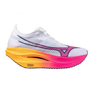Mizuno Wave Rebellion Pro 3 Chaussure De Compétition Hommes - Blanc, Pink, Pointure 38.5