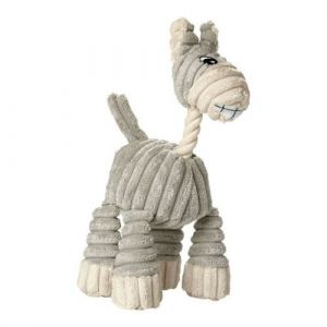 Jouet pour chien Hunter Huggly Zoo Âne Gris
