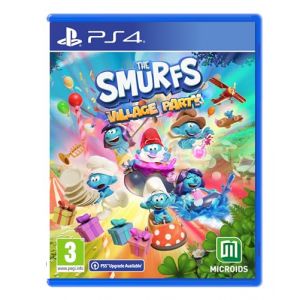 Microids Jeu PS4 - Les Schtroumpfs - Village Party - Aventure - 1 &agrave; 4 joueurs - Version Import