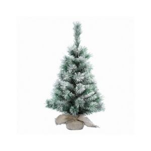 Image de Vancouver - Sapin de Noël artificiel de table vert enneigé (35 cm)