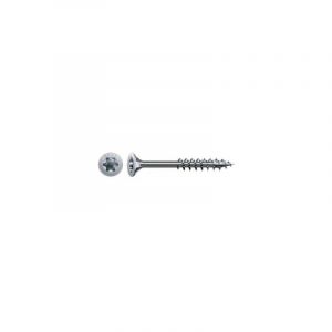 Spax Lot de 100 vis acier tête plate, Diam.5 mm x L.100 mm