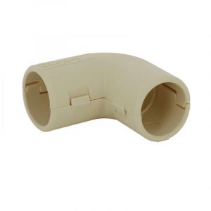 Legrand Coude &eacute;querre 90&deg; IP40 D.20mm sable RAL1015 D20 L 223